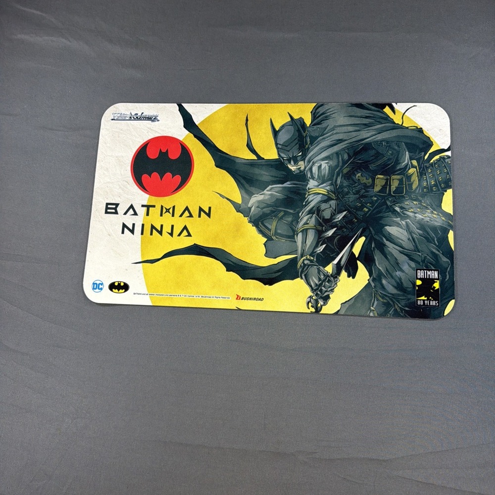 Batman Ninja Rubber Play Mat Weiss Schwarz Trading Card Game Accessory